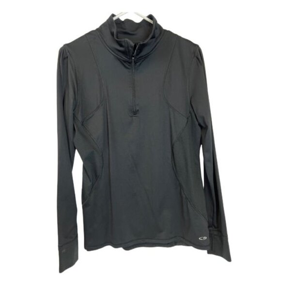 Champion 1/4 Zip Performance Pullover Biker Jersey + Thumb Holders - Picture 1 of 4
